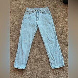 Levi’s 550 Relaxed Fit Tapered Leg Jeans Men’s 33x32 Light Wash Denim